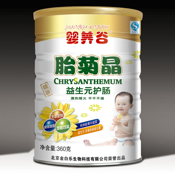 嬰養(yǎng)谷益生元護腸胎菊晶360g