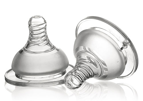 皇嬰寬口磨砂實感+奶嘴(兩支裝)