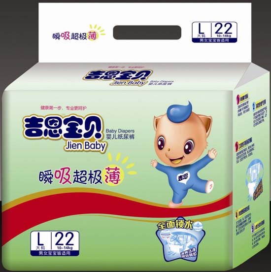 吉恩寶貝嬰兒紙尿褲L碼