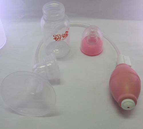 yinge寶奶瓶?jī)捎檬謩?dòng)便攜式吸乳器