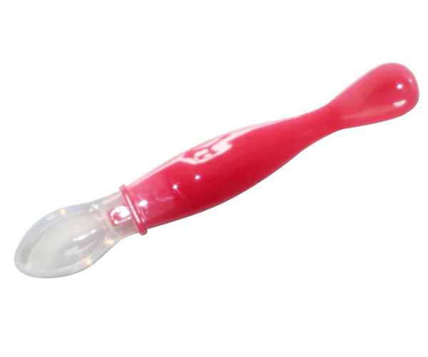 米愛(ài)高級(jí)直柄感溫膠膠軟匙(2頭)