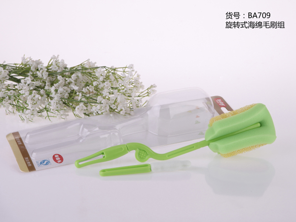 愛(ài)茵寶寶旋轉(zhuǎn)式海綿毛刷組