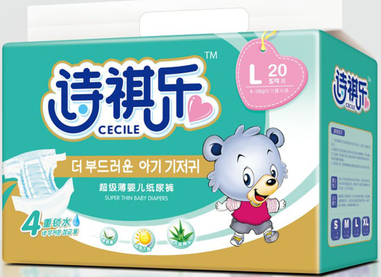 詩褀樂嬰幼兒紙尿褲L號