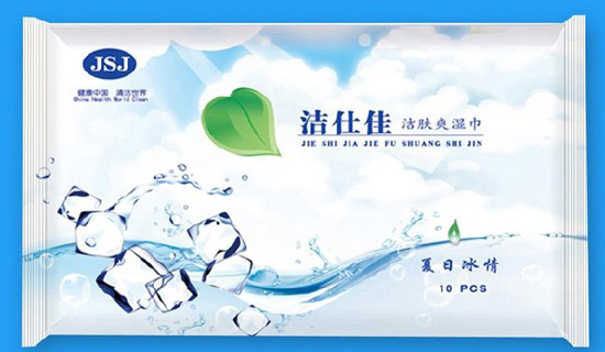 潔仕佳肌膚爽濕巾10pcs
