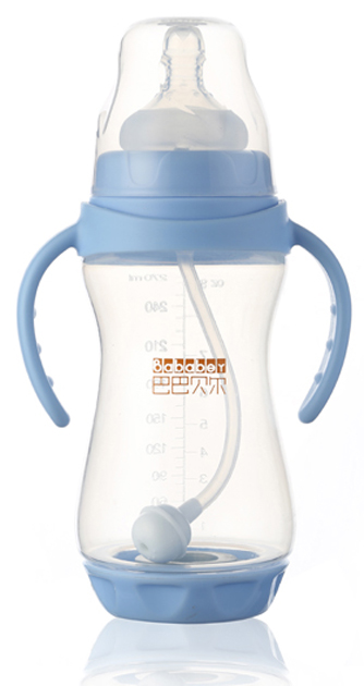 巴巴貝爾磁化防脹氣寬口PP自動(dòng)奶瓶270ML