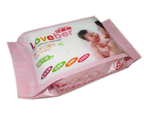貝美親嬰兒濕巾25片