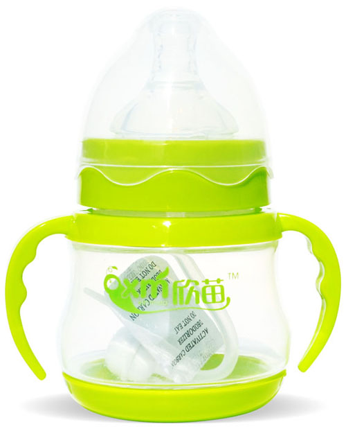 欣苗5安寬口弧形底座PP奶瓶150ml