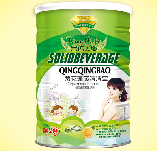 金諾貝嬰菊花蓮心清清寶