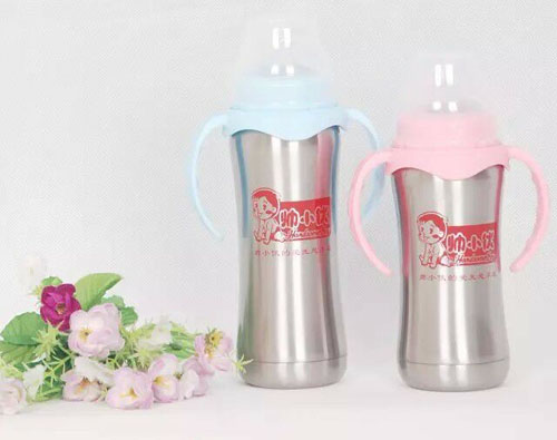 帥小伙不銹鋼保溫yinge奶瓶