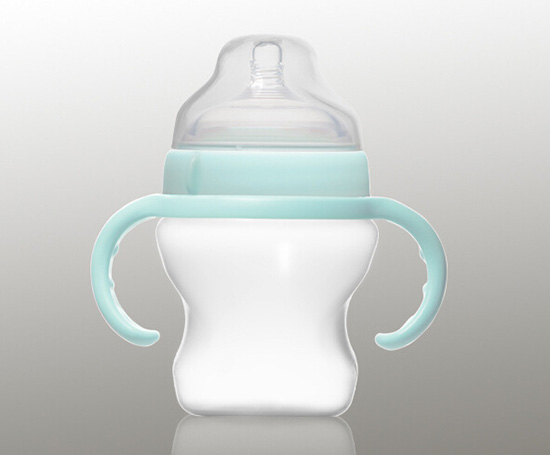 愛弗圖西240MLPP寬口葫蘆型奶瓶(翡翠藍)