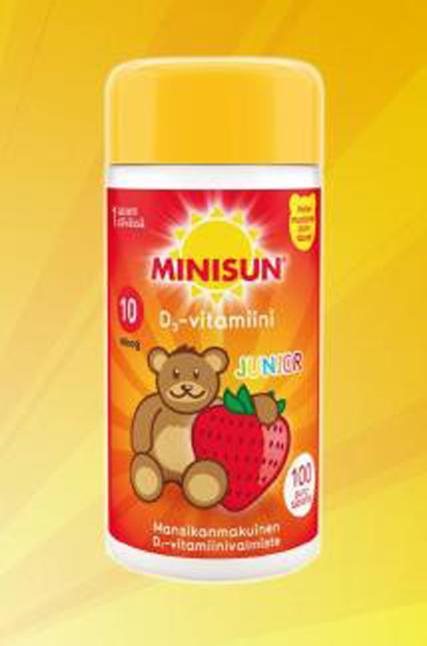 Minisun�S����D3����ͯ�����ͣ�С�����Ͳ�ݮ��ζ