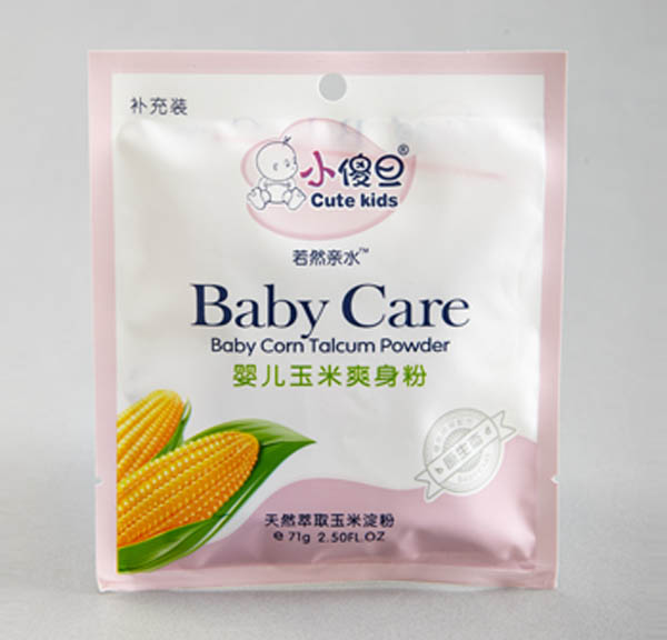 小傻旦嬰兒玉米爽身粉 71g