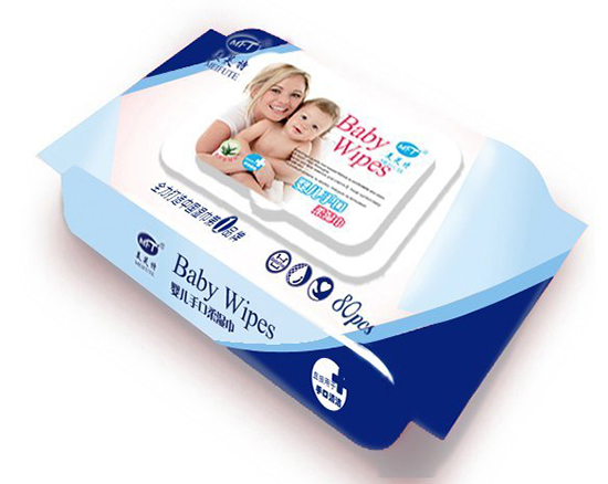 美芙特嬰兒手口柔濕巾80片蓋裝藍(lán)