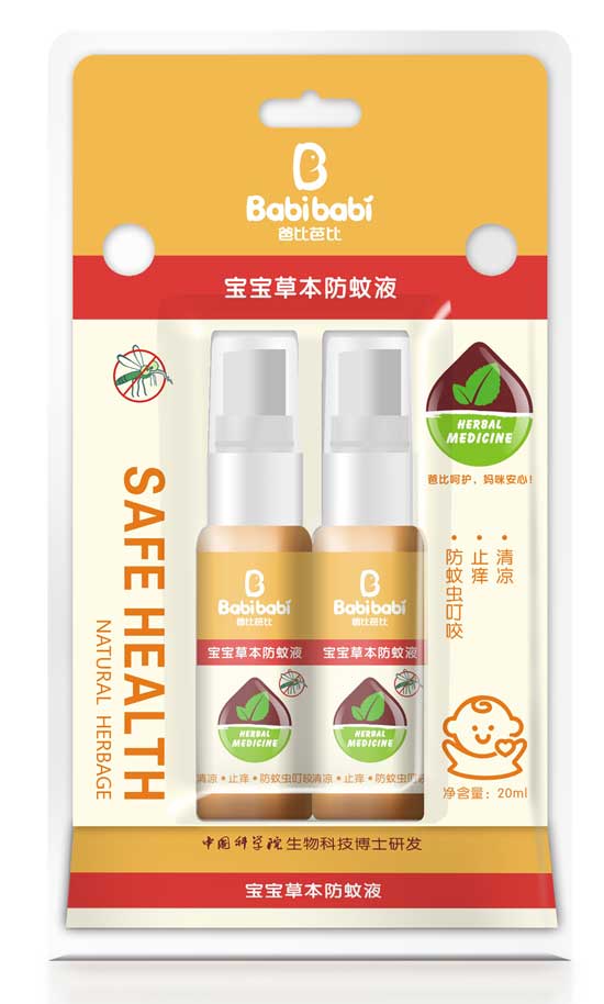 爸比芭比寶寶草本防蚊液雙