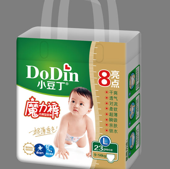 小豆丁嬰兒魔力褲L