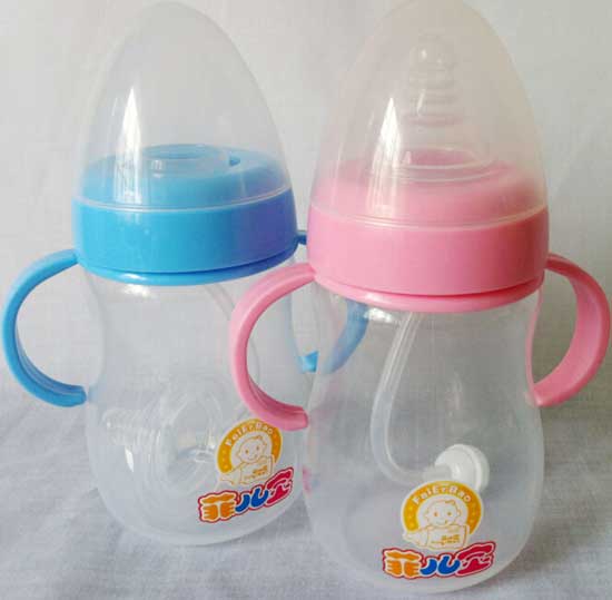 菲兒寶300ML寬口PP全自動奶瓶(粉藍(lán))