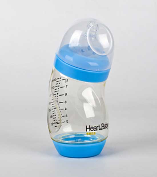 亨特貝貝PPSU防脹氣初生瓶240ml藍(lán)色