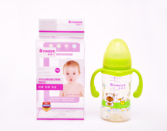 尚嬰兒PPSU自動(dòng)寬口奶瓶300ML