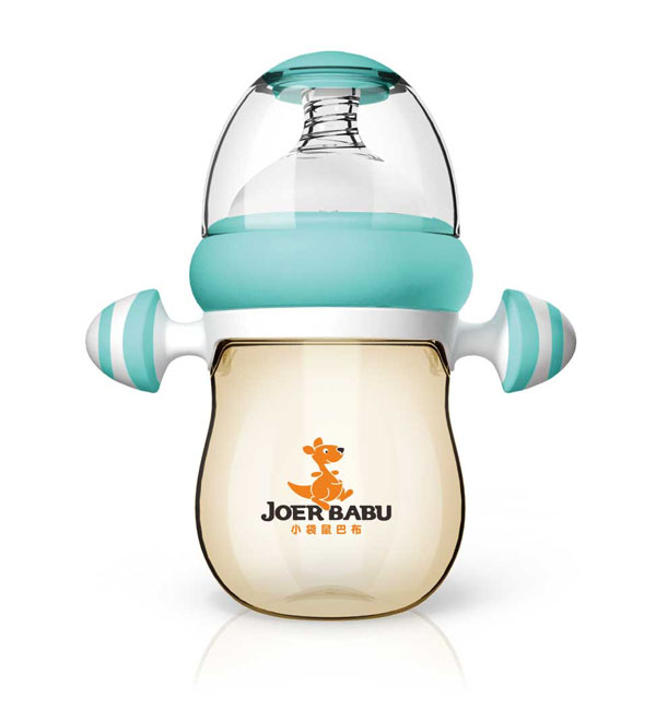 С����Ͳ��Ԅ�(d��ng)��Ħ�ֱ�PPSU������ƿ160ml�Gɫ