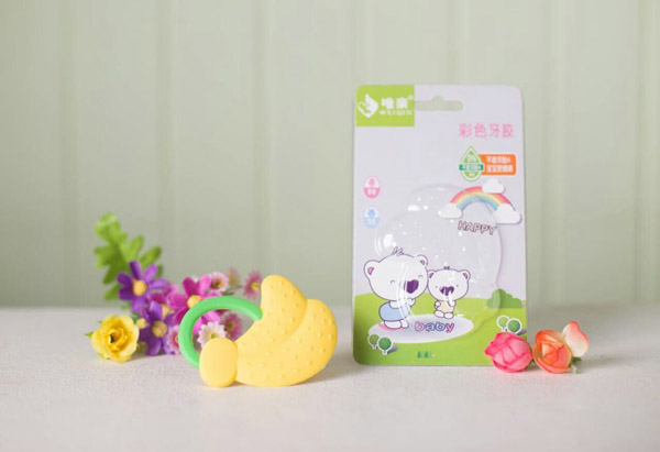 唯親彩色牙膠黃色