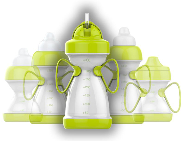 綠糖生活綠色水杯330ml