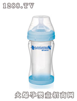 BABISIL新型8安士硅膠收縮內膽奶瓶