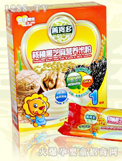 善食多核桃黑芝麻營(yíng)養(yǎng)米粉