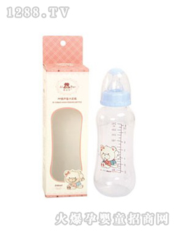 愛(ài)佳寶PP葫蘆型大奶瓶