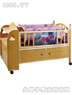 愛嬰寶嬰兒木床5110N