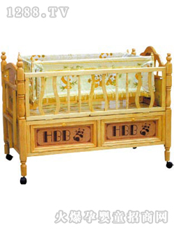 愛嬰寶嬰兒木床324