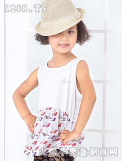 小豬班納女童背心