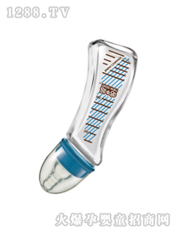 哈牛媽防脹氣玻璃奶瓶4安士