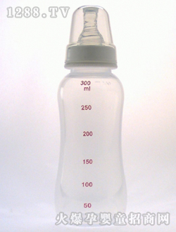 實(shí)感PP奶瓶300mL紅刻度