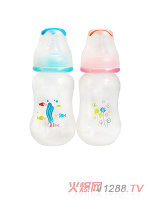 親恩7安標口徑弧形PP奶瓶