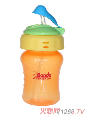 寶德兒童運動水杯橙