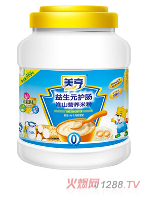 美亨850g桶裝淮山營養(yǎng)米粉0段