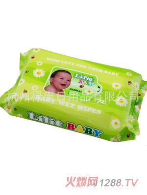 80片袋裝草本嬰兒濕巾