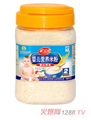 家寶氏淮山薏米嬰兒營(yíng)養(yǎng)米粉2段桶裝