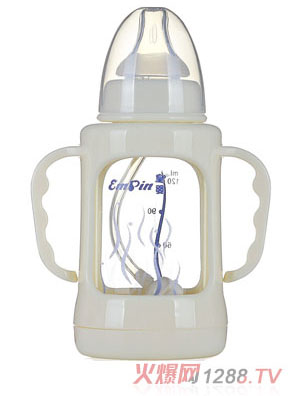 皇嬰標口雙層防爆玻璃奶瓶1200ml