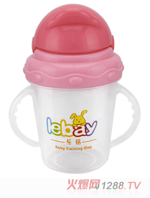 樂(lè)蓓嬰幼兒學(xué)飲杯6905紅色