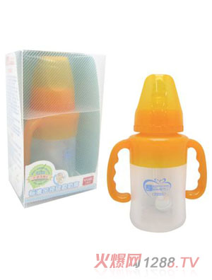 嬰侍衛(wèi)標準口徑硅膠奶瓶100ml