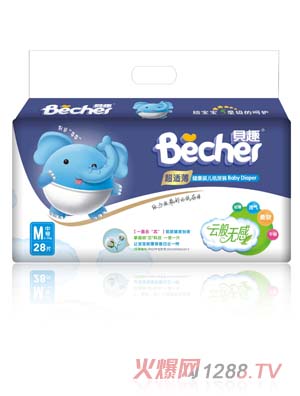 貝趣健康嬰兒紙尿褲M碼