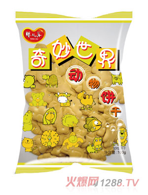 嬰兒樂奇妙世界動物餅干