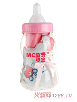 聰寶無柄弧形PP奶瓶