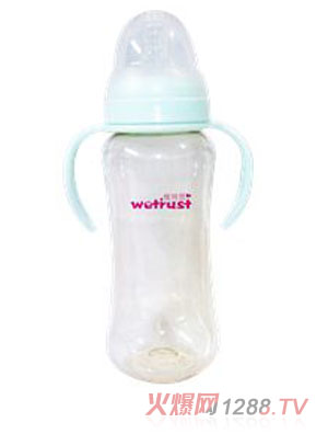 Ω��˼PPSU�˿�300ml�{ɫ��ƿ