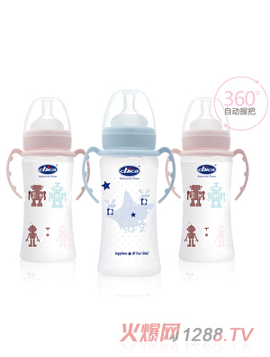 積高寬口徑真乳實感PP奶瓶360ml