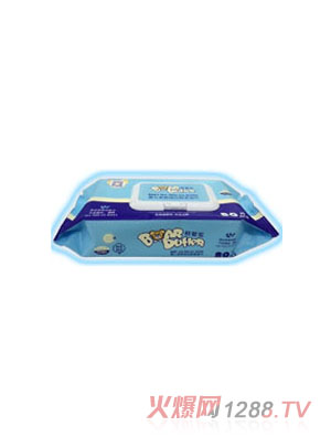 熊管家嬰兒潔膚柔濕巾