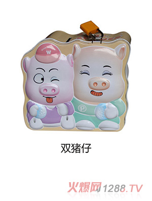 50克水果味軟糖（雙豬仔儲錢罐）