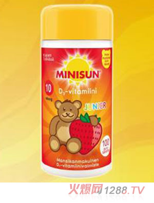 Minisun�S����D3����ͯ��(zhu��n)���ͣ�С�����Ͳ�ݮ��ζ