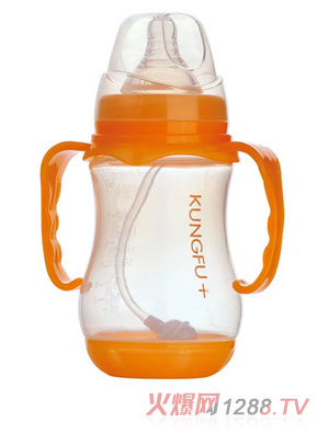 功夫?qū)氊怭P寬口加底自動大奶瓶